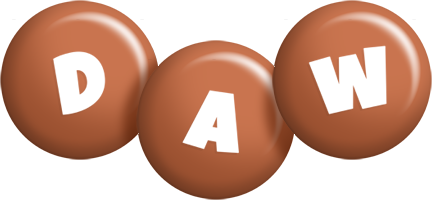 Daw candy-brown logo