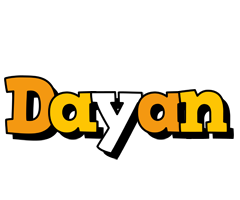 Dayan cartoon logo