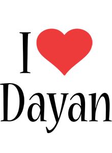Dayan i-love logo