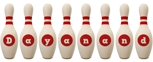 Dayanand bowling-pin logo
