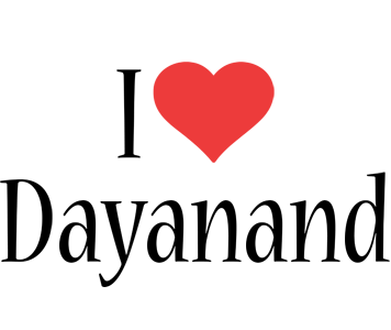 Dayanand i-love logo