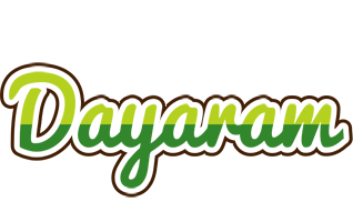 Dayaram golfing logo