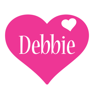 Debbie love-heart logo
