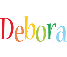 Debora birthday logo