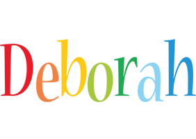 Deborah birthday logo