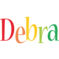 Debra birthday logo