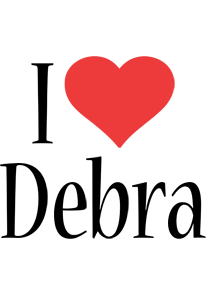 Debra i-love logo