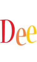 Dee birthday logo