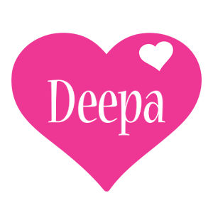 Deepa love-heart logo