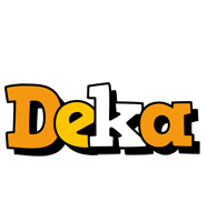 Deka cartoon logo