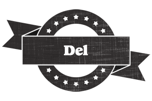 Del grunge logo