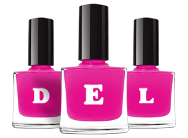 Del nails logo