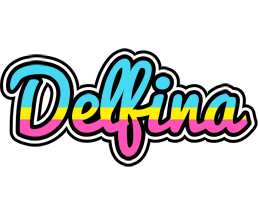 Delfina circus logo