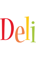 Deli birthday logo