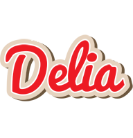 Delia chocolate logo