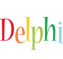 Delphi birthday logo