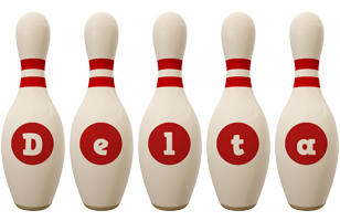 Delta bowling-pin logo