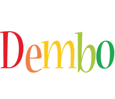 Dembo birthday logo