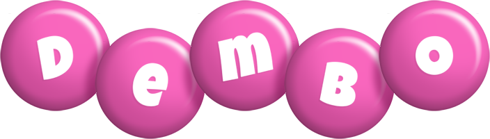 Dembo candy-pink logo