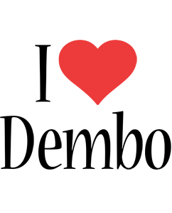 Dembo i-love logo