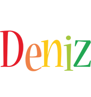 Deniz birthday logo