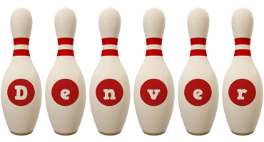Denver bowling-pin logo