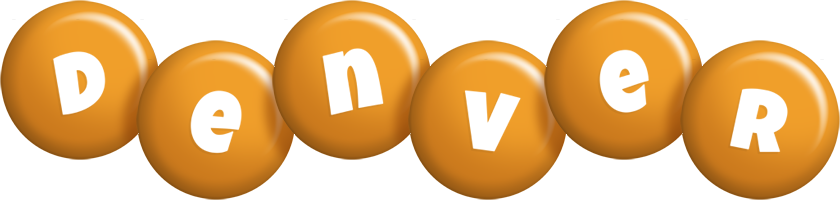 Denver candy-orange logo