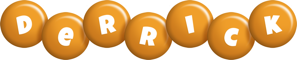 Derrick candy-orange logo