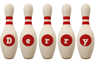 Derry bowling-pin logo