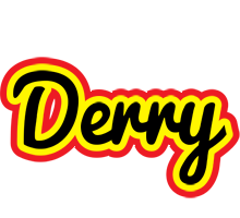 Derry flaming logo