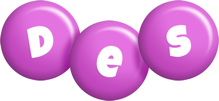 Des candy-purple logo