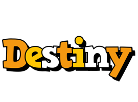 Destiny cartoon logo