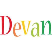 Devan birthday logo