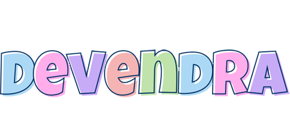 Devendra pastel logo