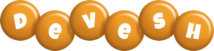Devesh candy-orange logo