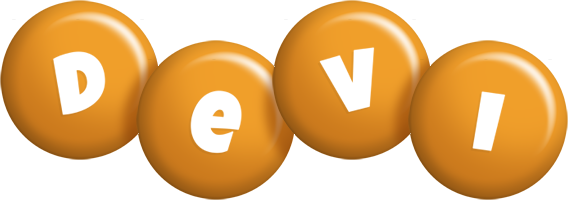 Devi candy-orange logo