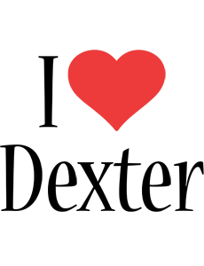 Dexter i-love logo