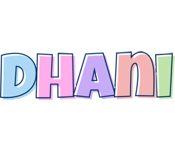 Dhani pastel logo
