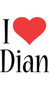 Dian i-love logo