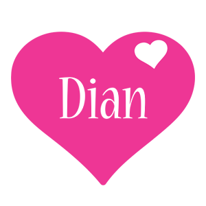 Dian love-heart logo