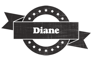 Diane grunge logo