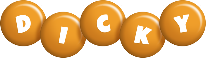Dicky candy-orange logo
