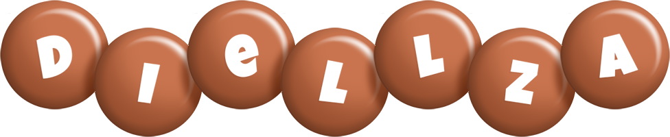 Diellza candy-brown logo