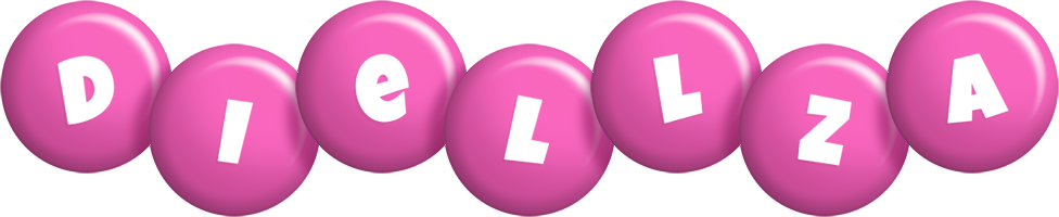 Diellza candy-pink logo