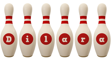 Dilara bowling-pin logo