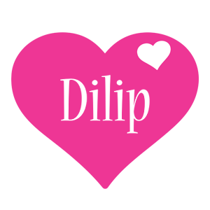 Dilip love-heart logo