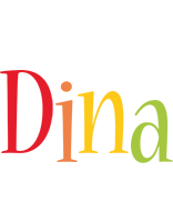 Dina birthday logo