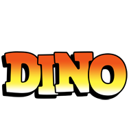 Dino sunset logo