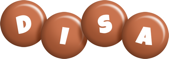Disa candy-brown logo