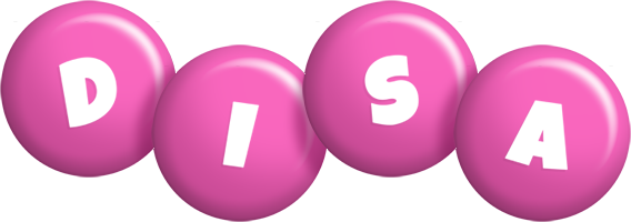 Disa candy-pink logo